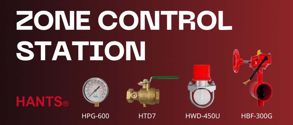 Application of Hants UL Grooved Type Butterfly Valve