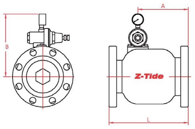 مخطط صمام تخفيض الضغط من Z-Tide الحاصل على اعتماد UL