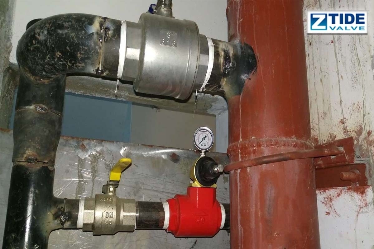 Pilot-Operated PRV for Fire Protection System