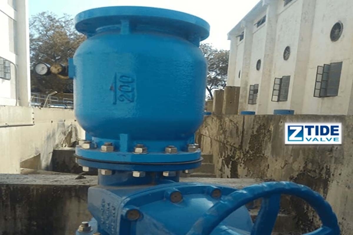 Piston Type Pressure Relief Valve at Karachi Pumping Station