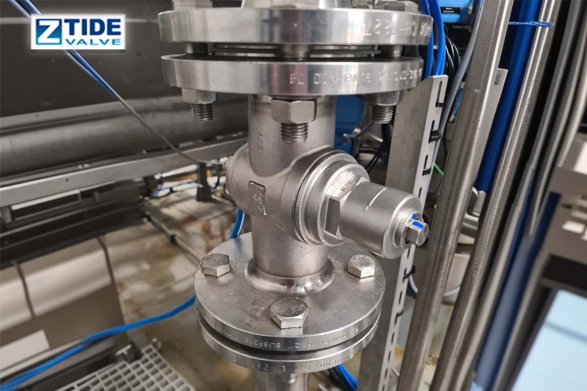 Duplex SS Pressure Reducing Valve for Norway Seawater Pipeline